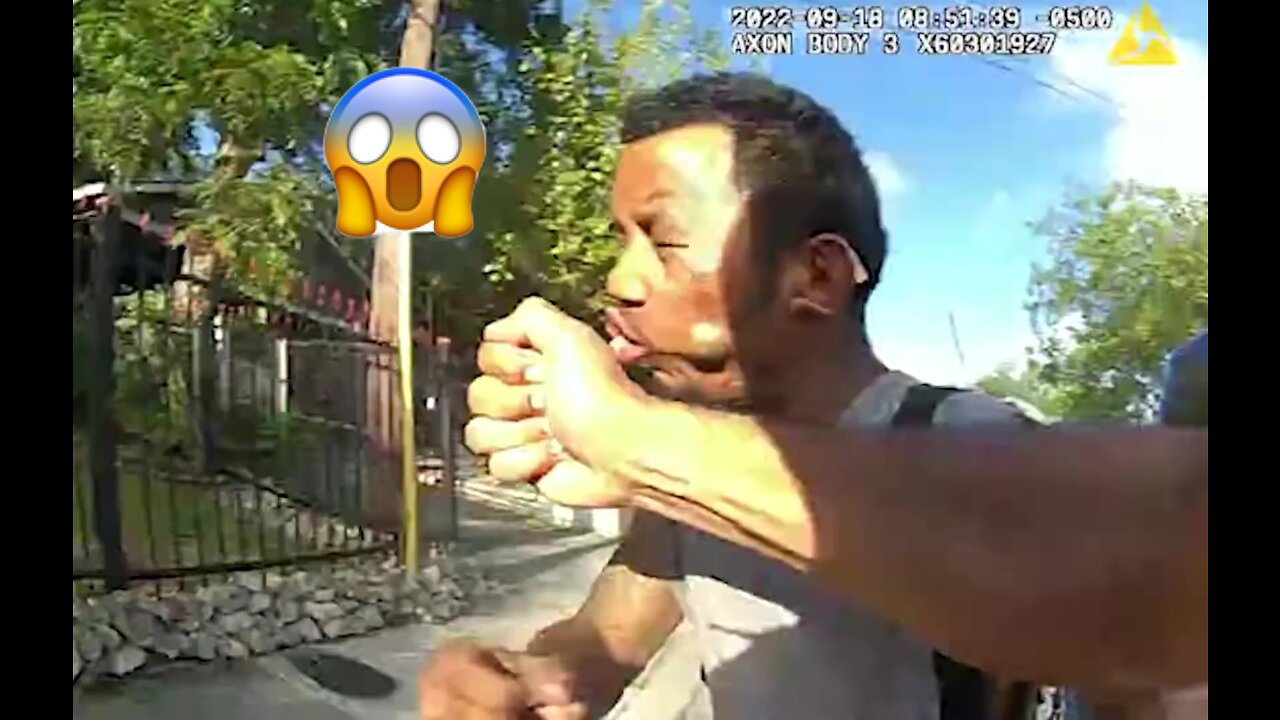 Police bodycam footage fatal shooting Alejandro Vitela pulls gun San Antonio Texas