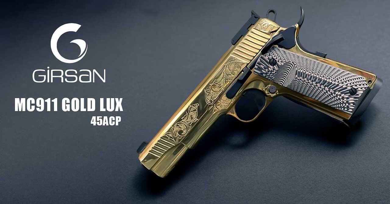 EAA GIRSAN MC1911 GOLD LUX 45ACP - MVP Selection