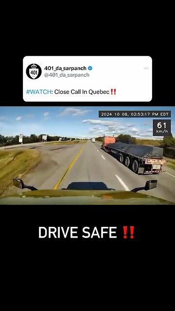 Dangerous driving in Quebec