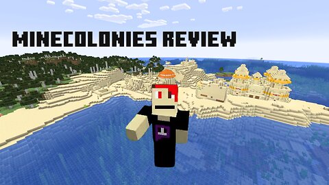 MINDBLOWING REVIEW of MineColonies Mod for Minecraft!