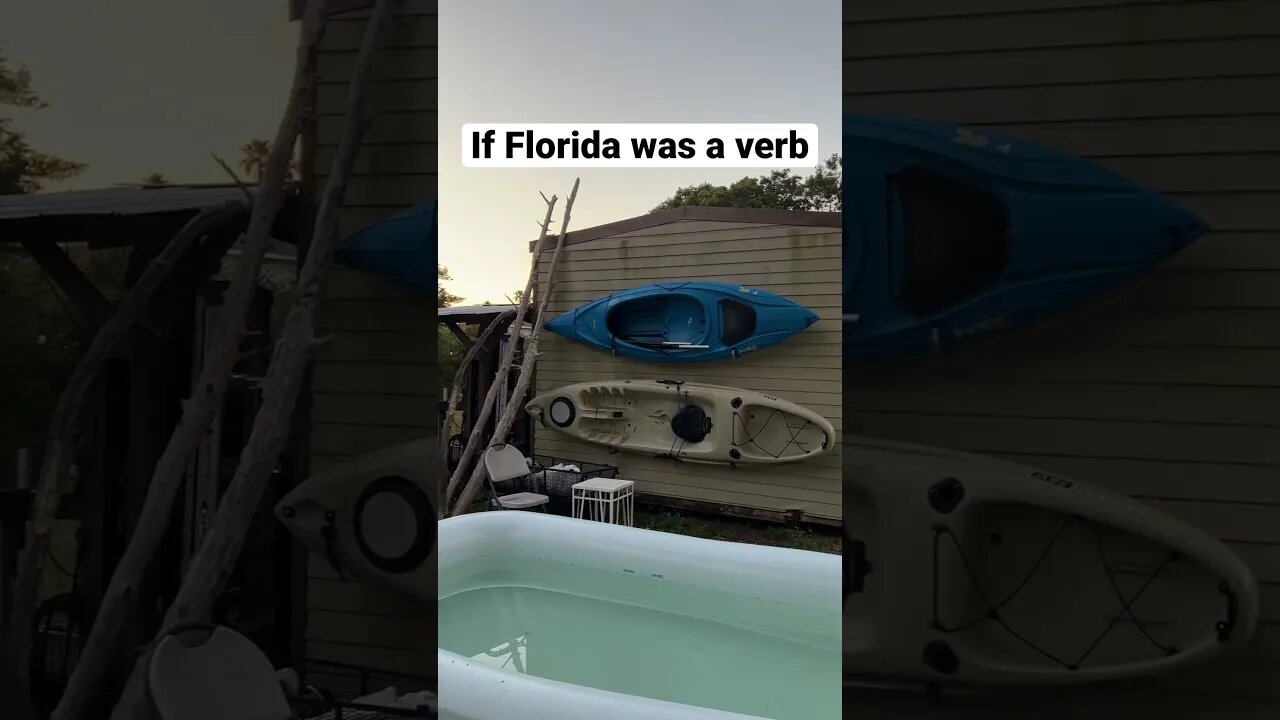 If Florida was a verb