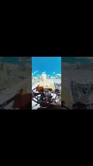 riding on the moon 🌙 #dirtbike #moon #motocross #enduro #ktm #2stroke