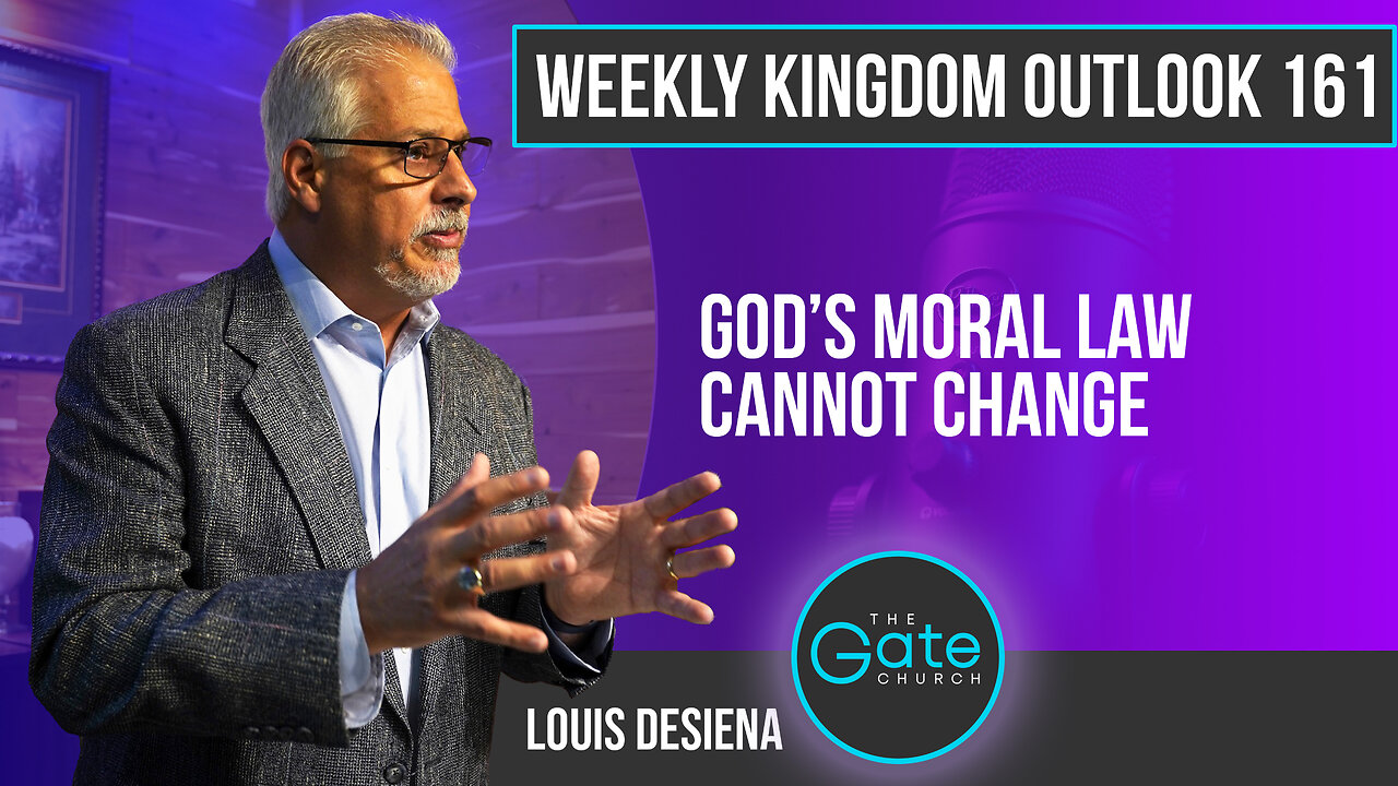 God’s Moral Law Cannot Change