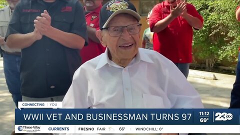 Kern County resident, WWII veteran Ray Mish celebrates 97th birthday