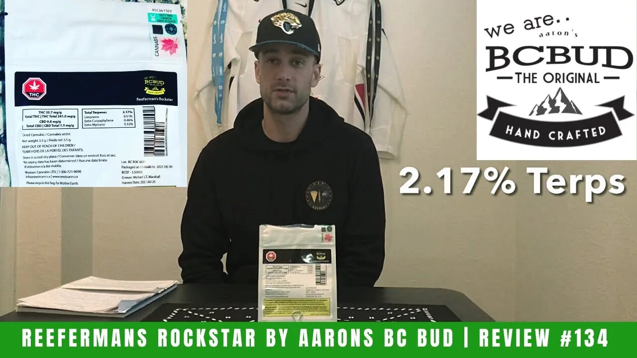 REEFERMAN'S ROCKSTAR by Aaron’s BC Bud | Review #134