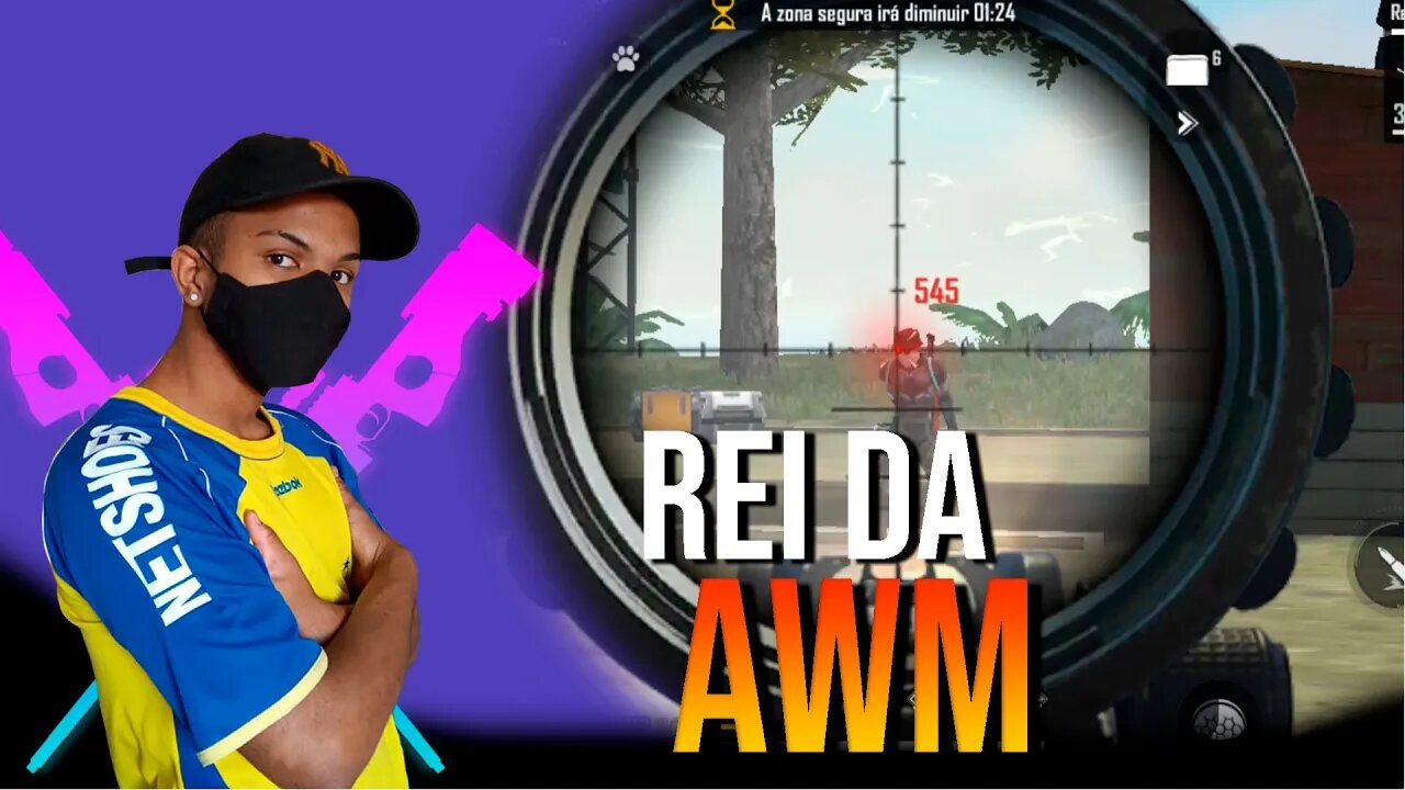 🔥💜FREE FIRE AO VIVO💜🔥REI DA AWM🔥JOGANDO COM INSCRITOS🔥#2K