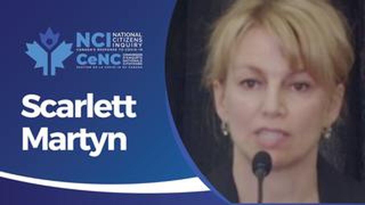 Paramedic Scarlett Martyn: Impact of Vaccine Mandates | Toronto Day 3 | National Citizens Inquiry