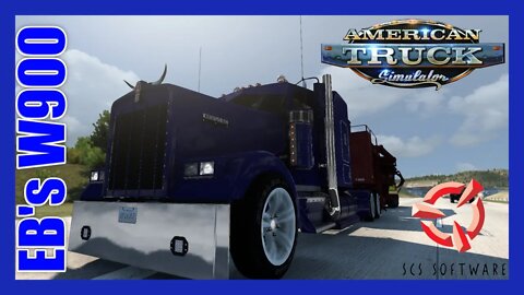 American Truck Simulator 1.45 LIVE Session Join Me In-Game #1a EB's W900