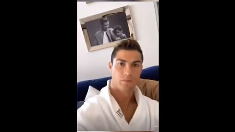 Cristiano Ronaldo drinking cocktail