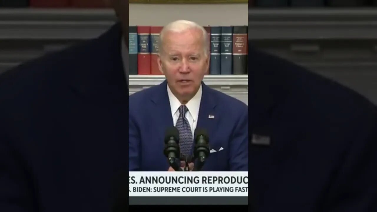 Biden reads from the teleprompter says 'repeat the line' when they wanted him to say the line again.