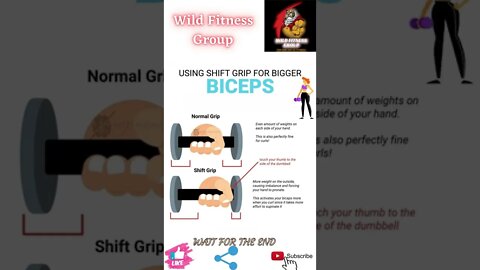 🔥Using shift grip for bigger biceps🔥#shorts🔥#wildfitnessgroup🔥5 May 2022🔥