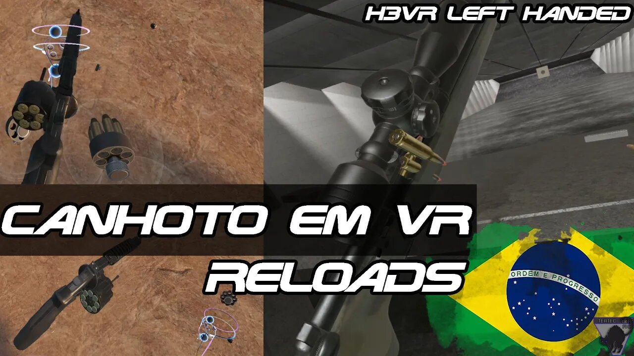 H3VR Canhoto Recarregando Armas em VR - Left Handed