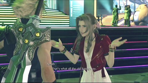 FF7 Rebirth - Aerith Date Wonderous Square Intro