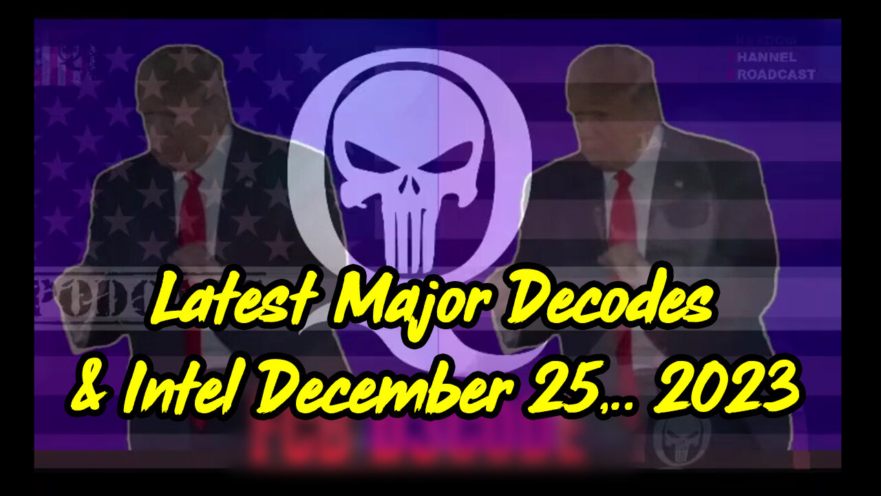 Major Decode - Q Drops 12.25.23 > Scare Event