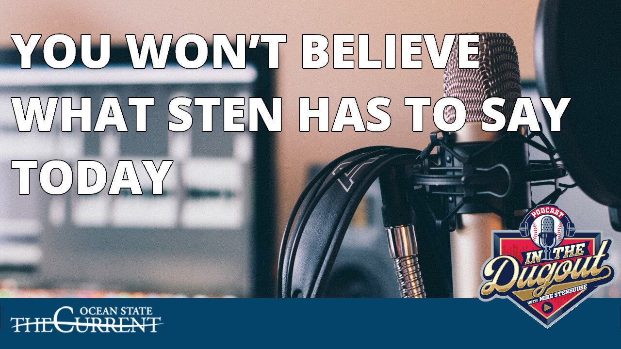 You won't believe what STEN has to say today #InTheDugout - November 21, 2022