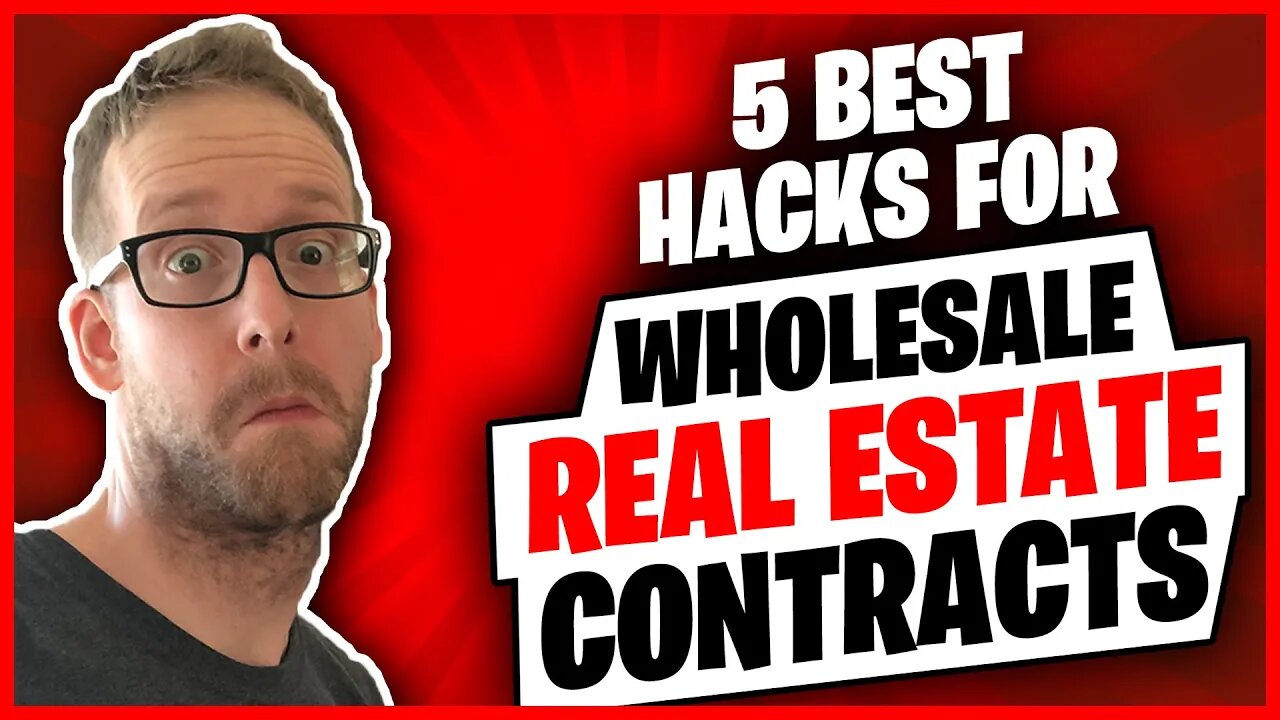 The 5 Best Hacks For Wholesale Real Estate Contracts