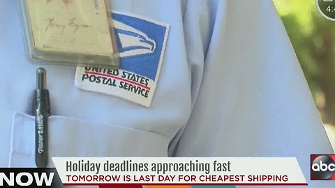 Thursday is deadline to mail packages the cheapest by USPS