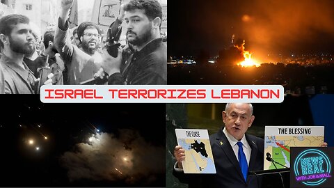 Siege Mentality: Israel Terror Bombing Lebanon + 'Counter-Strike' on Iran?