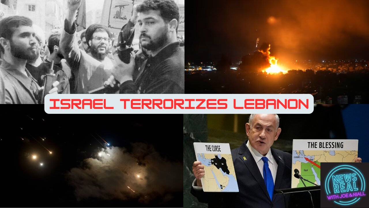 Siege Mentality: Israel Terror Bombing Lebanon + 'Counter-Strike' on Iran?