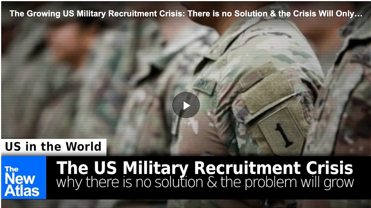 The growing U.S. military recruitment crisis