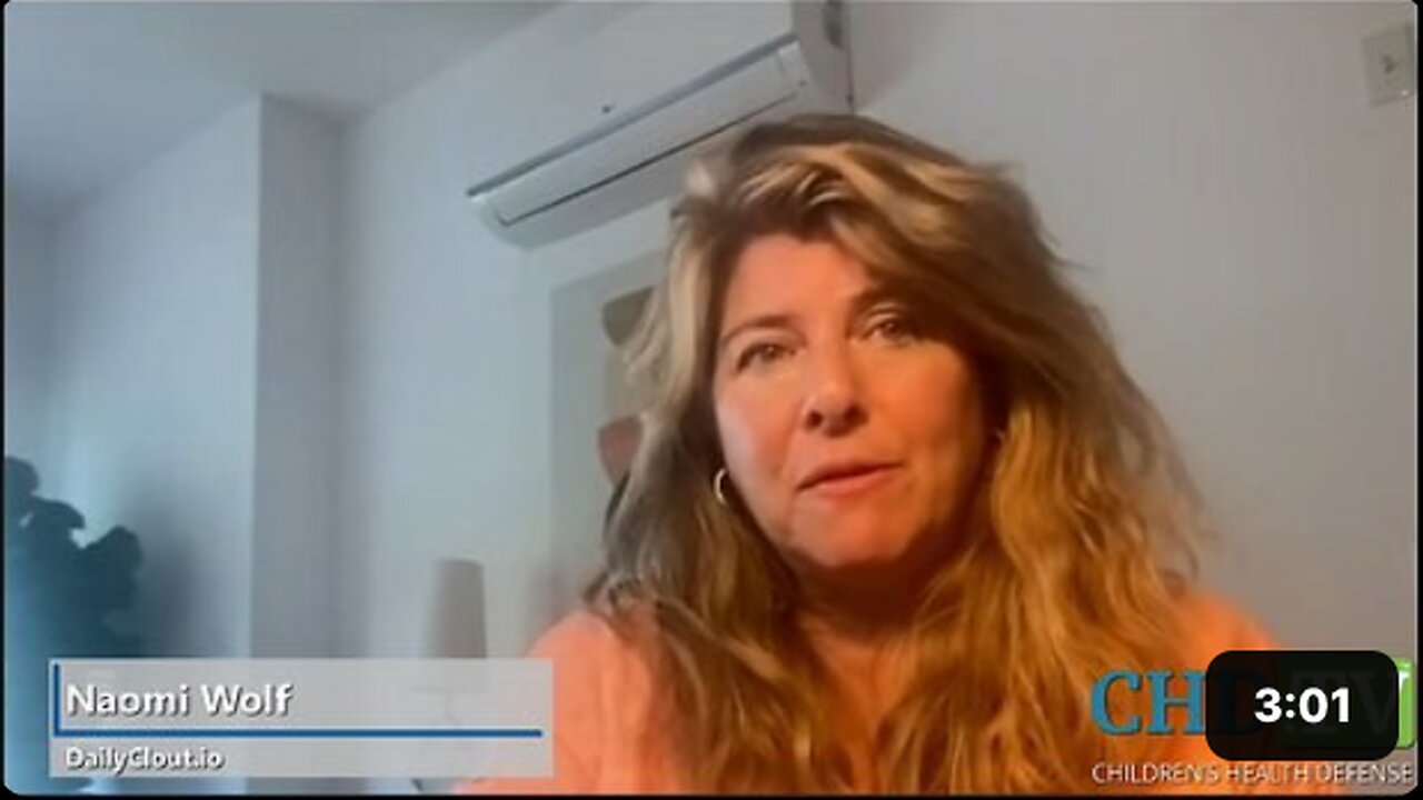 Naomi Wolf: “The Centerpiece of The #PfizerPapers is Human Reproduction.”