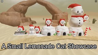 ROBLOX Tower Heroes - A Small Lemonade Cat Snow Cones Showcase!