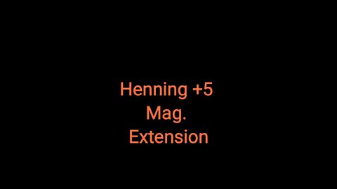 Henning +5 magazine extension for SIG p320