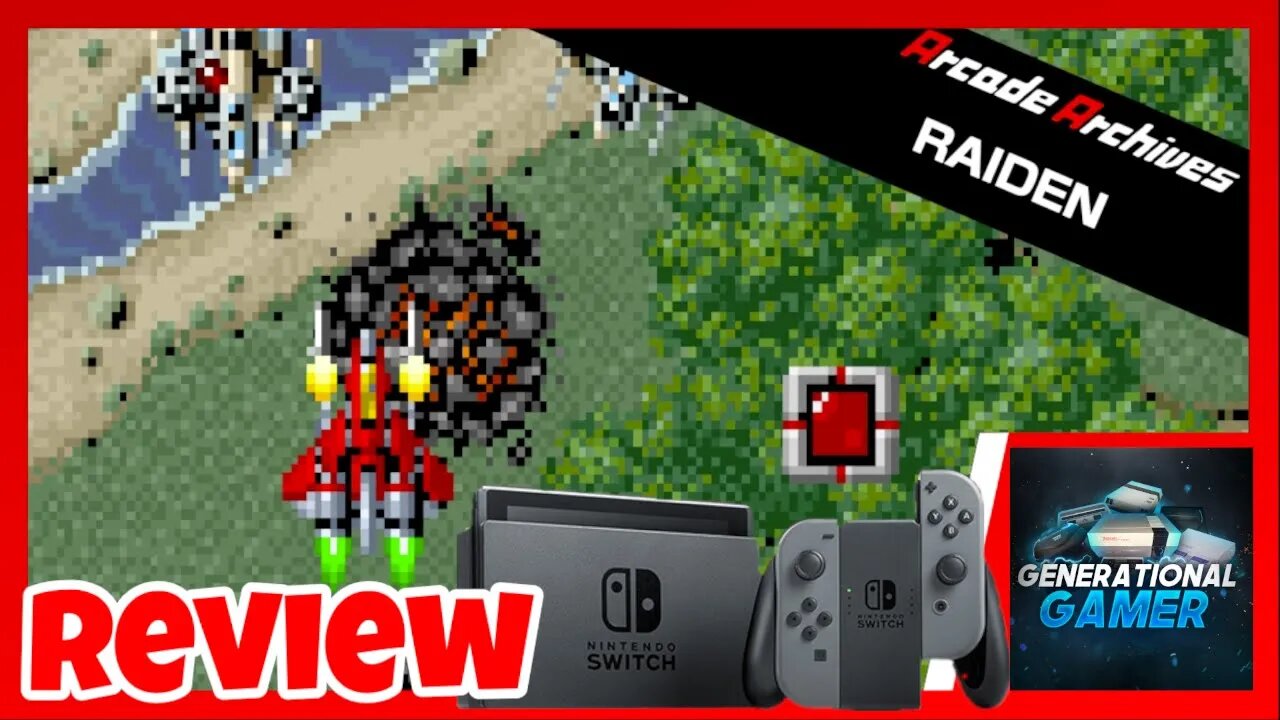 Arcade Archives - Raiden Overview on Nintendo Switch