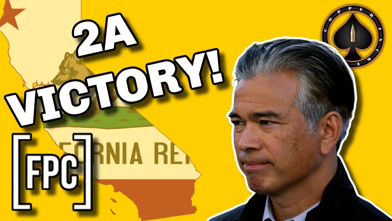 2A Victory In California in FPC's Campos V. Bonta