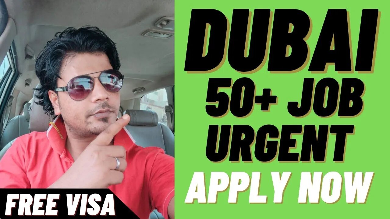 Dubai Job Semi Govt Company | Urgent Requirement For Semi Govt Company | Auto Penter Denter AC