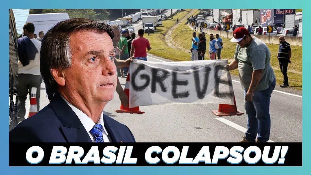 GREVE DOS CAMINHONEIROS VAI PARAR O BRASIL