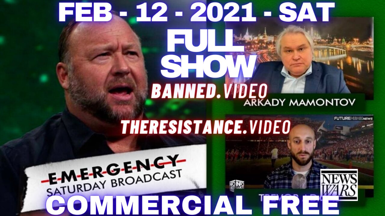 Emergency Saturday Broadcast! Alex Jones Interviews Leading Russian Journalist on Eve of War