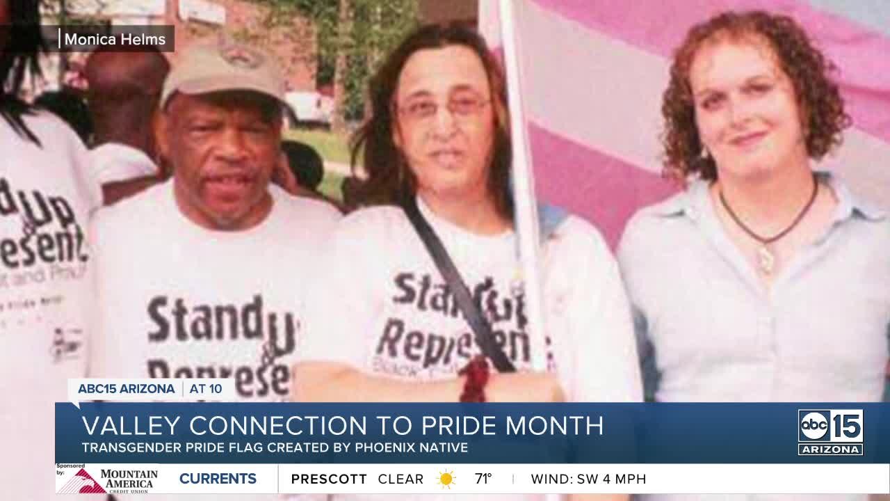 Valley Veteran recalls creating the Transgender Pride Flag