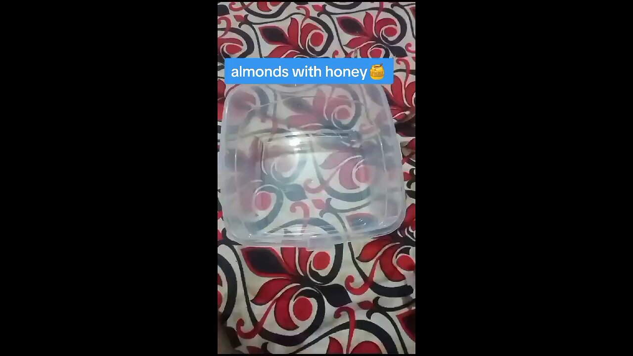 almonds with honey🍯