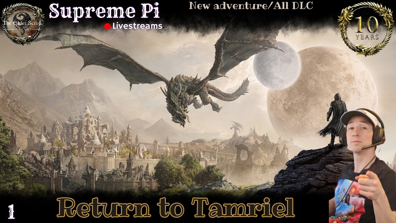 ⭐Return to Tamriel w/CmeCu⭐ESO⭐10yr anniversary (1)⭐