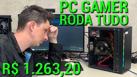 PC GAMER “RODA TUDO” - POR R$ 1.263,00