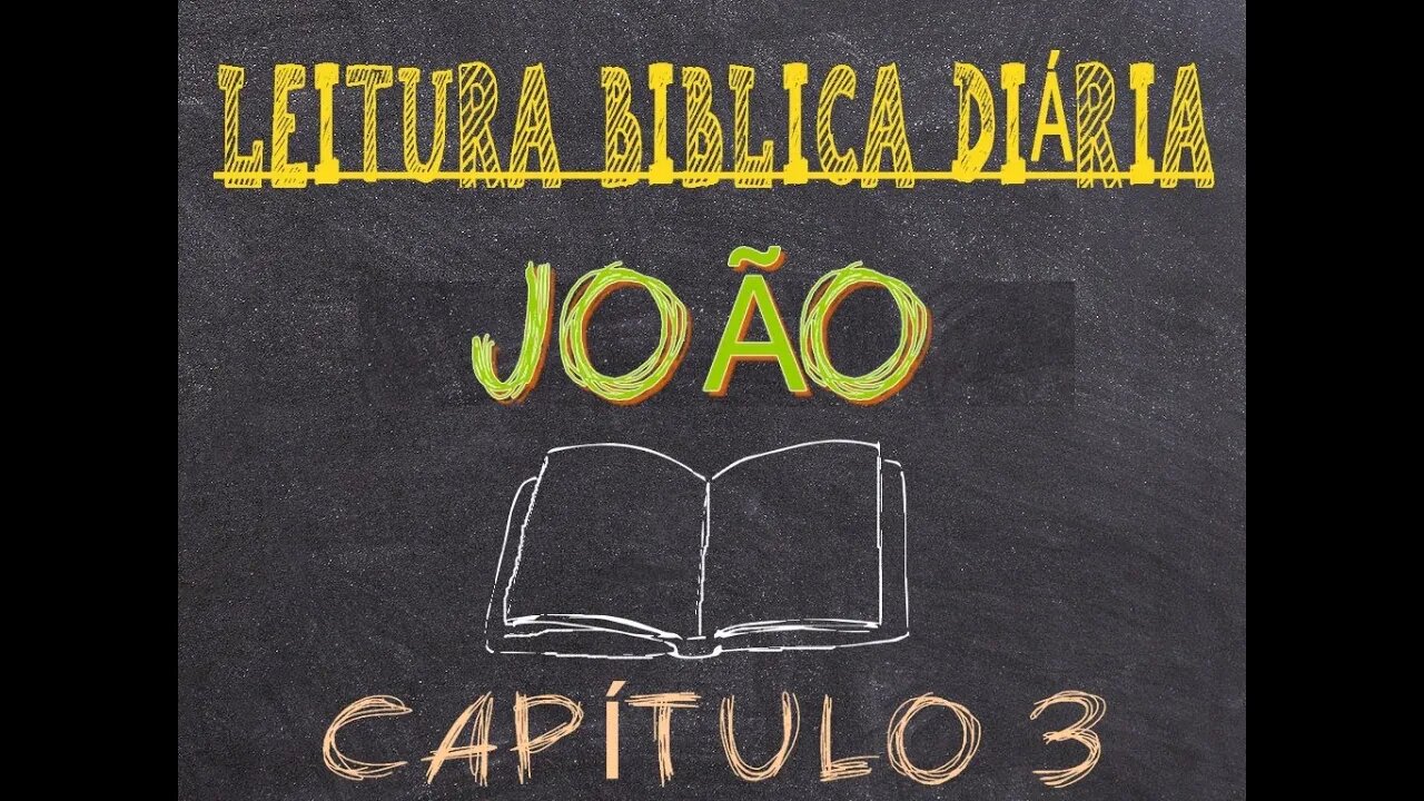 Leitura Bíblica João 3