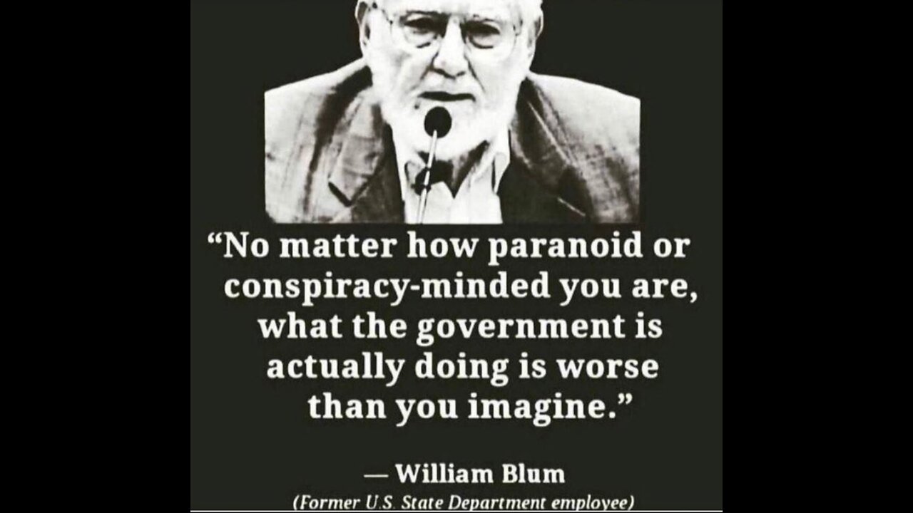 Former Head Of The FBI Los Angeles Ted Gunderson "Federal Govt, FBI & CIA Are.....