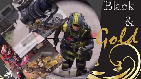 Black and Gold (Codm skin tribute)