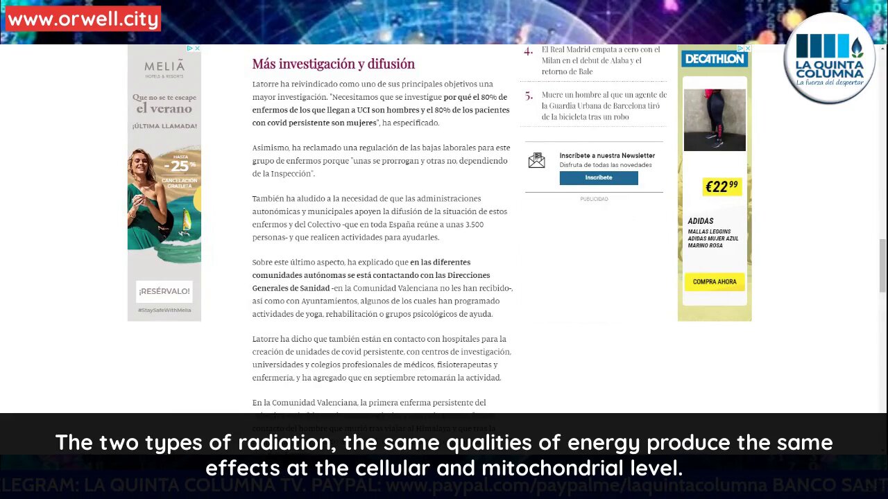 Dr. José Luis Sevillano: COVID-19 & Acute Radiation Syndrome