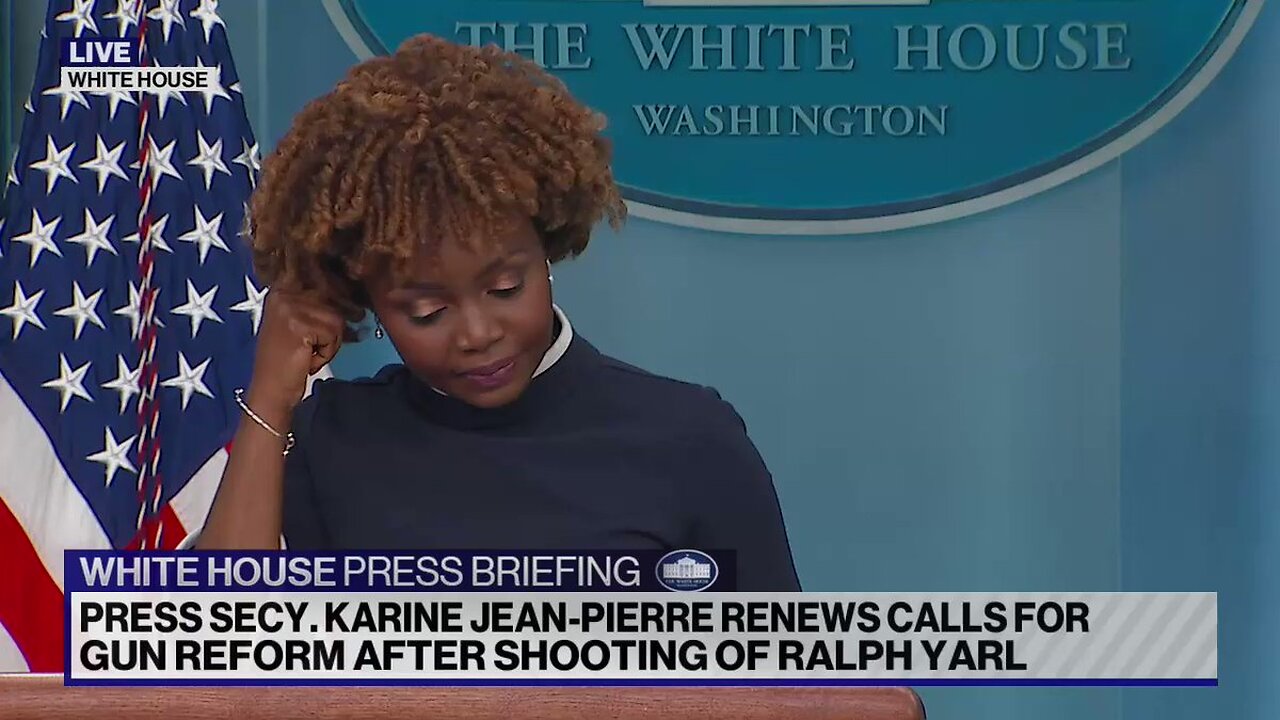 White House press sec. Jean-Pierre says Pres. Biden spoke on the phone with 16-year-old Ralph Yarl.