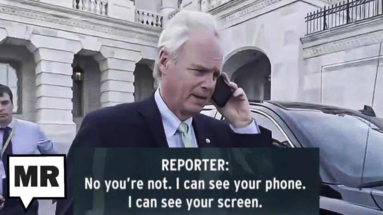 GOP Senator BUSTED Faking Phone Call To Avoid Reporter's Questions About Jan 6 Insurrection