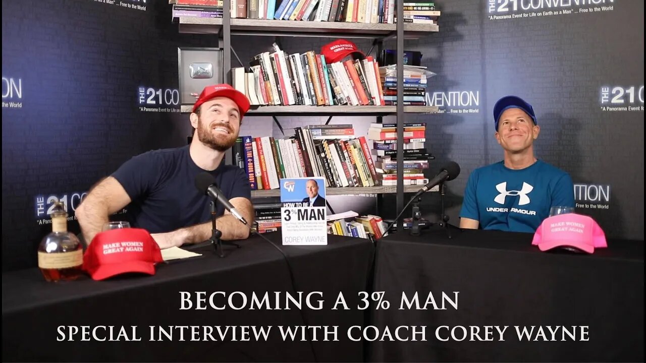 Becoming a 3% Man | Special Interview with Coach Corey Wayne | 21 Live