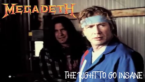 Megadeth - The Right To Go Insane (Official Music Video)