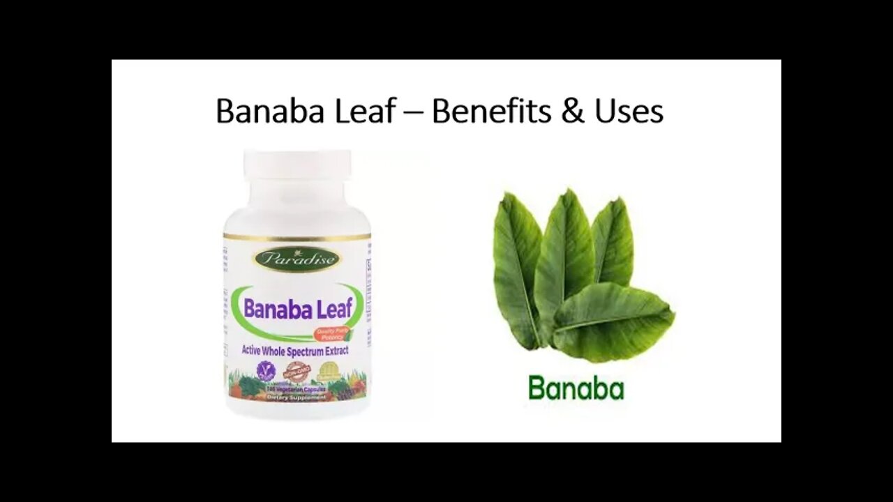 Banaba Benefits - Blood Sugar Control & Diabetes