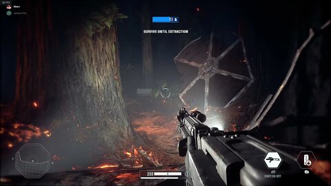 Star Wars Battlefront II Pt.24-Ewok Hunt, Hiding Like Scared Rats