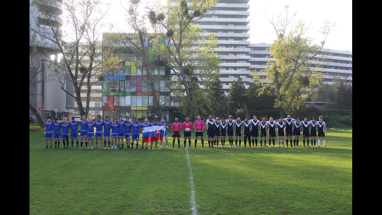 Omar Samson , Rugby match win, Slovakia vs Moravia