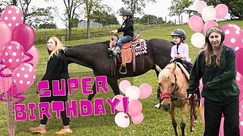 A Very Horsey Birthday Party!