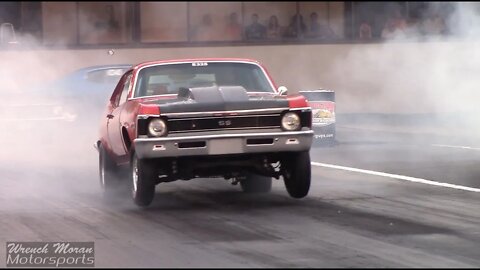 Chevy Nova Wolf Pack Drag Racing