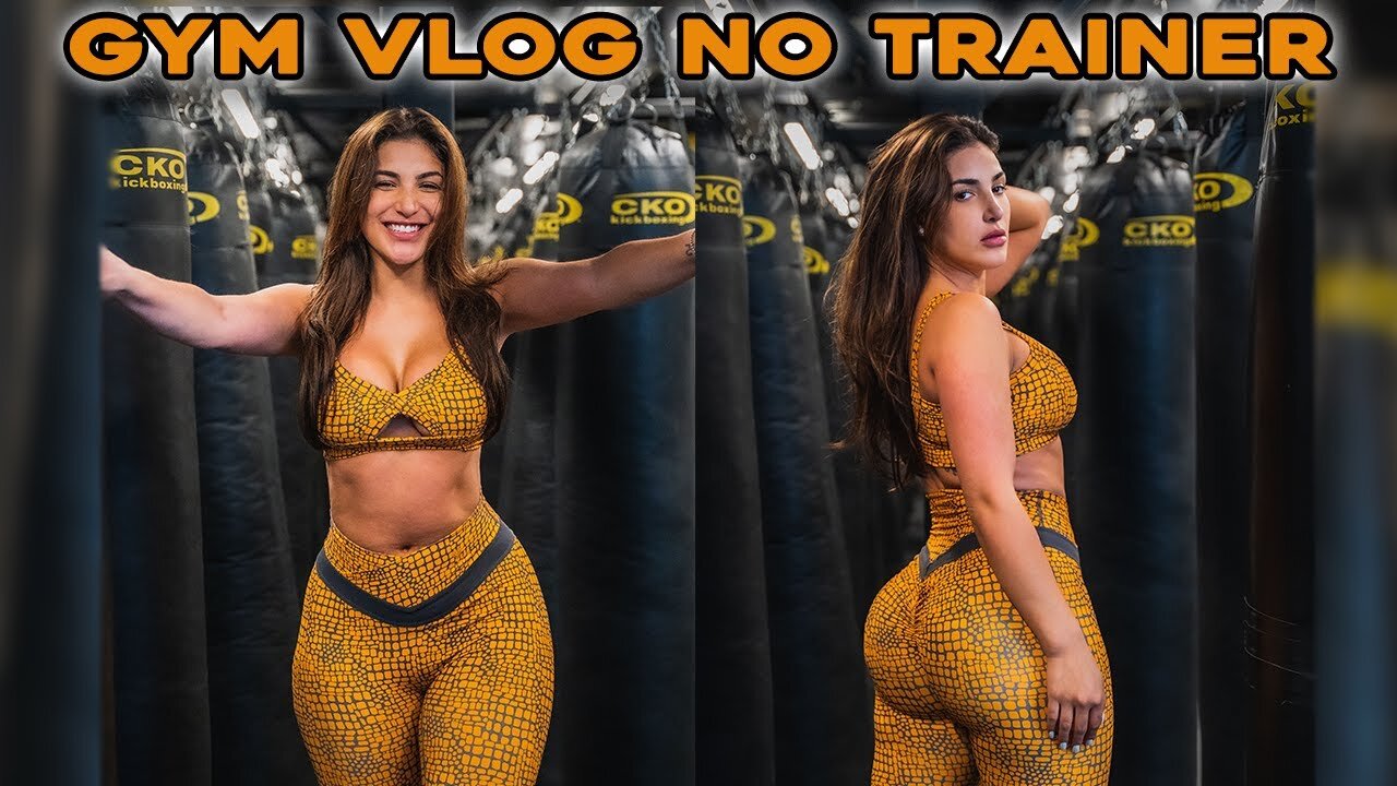 Gym vlog no trainer